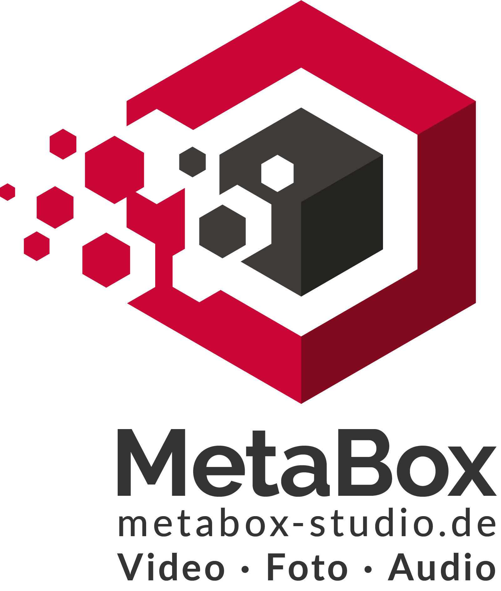 Logo mit Claim metabox-studio.de